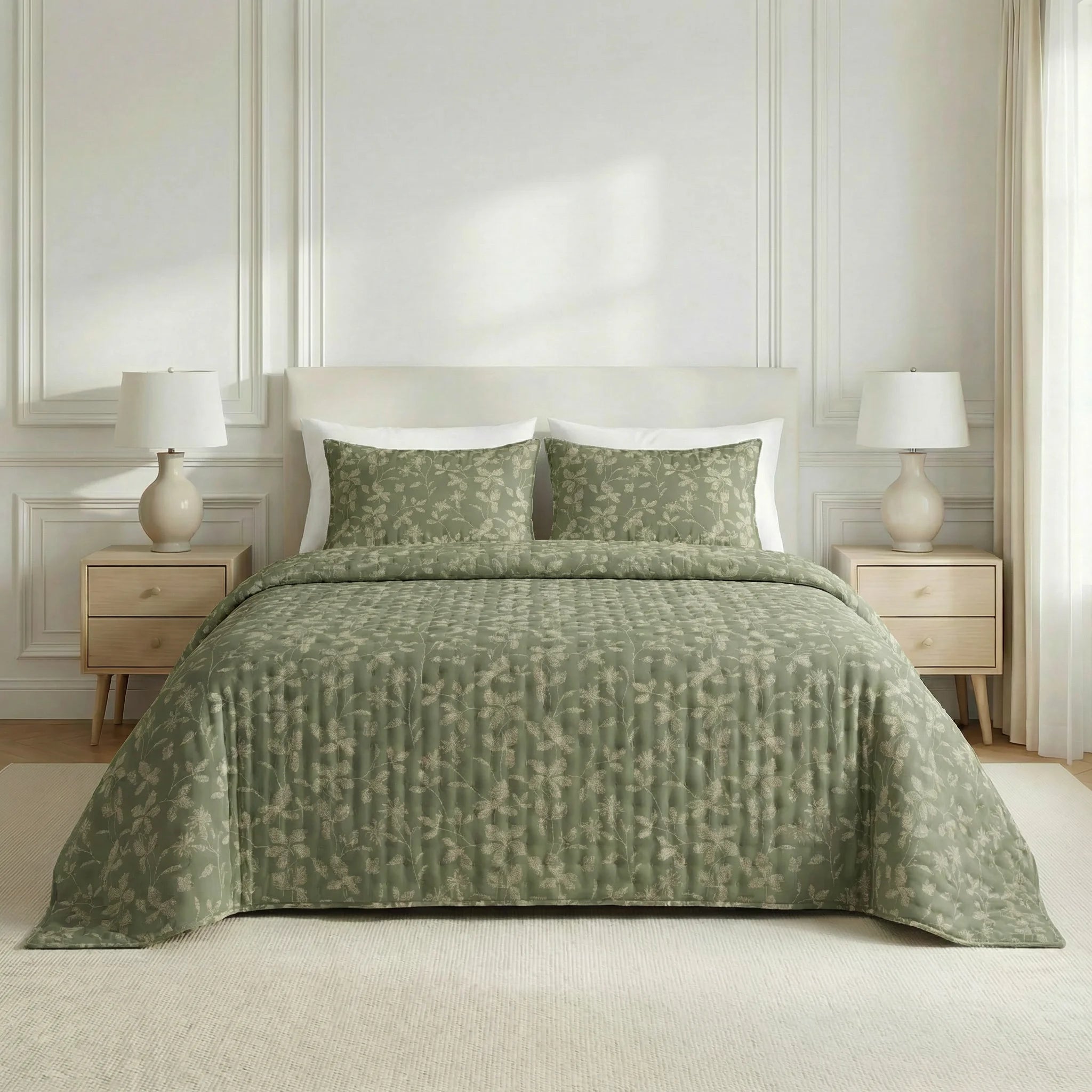 Couvre-lit imprimé Bolbaite au toucher doux