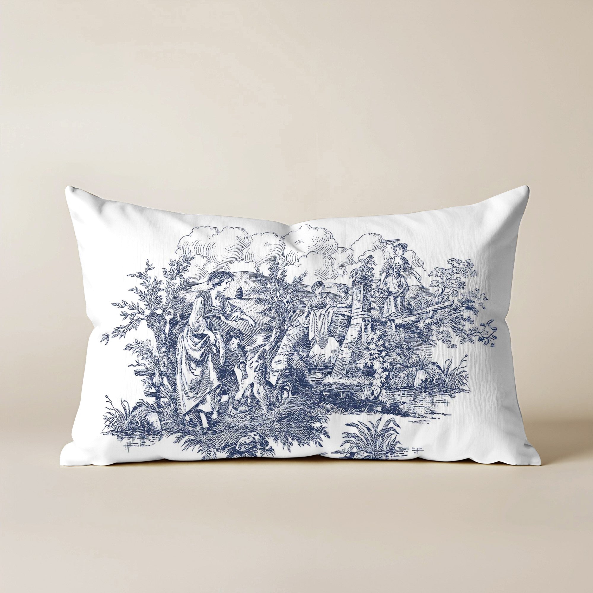 Funda de cojín 100% algodón 30x50 cm Burjasot C