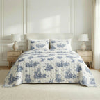 Burjasot printed bouti bedspread with a soft feel
