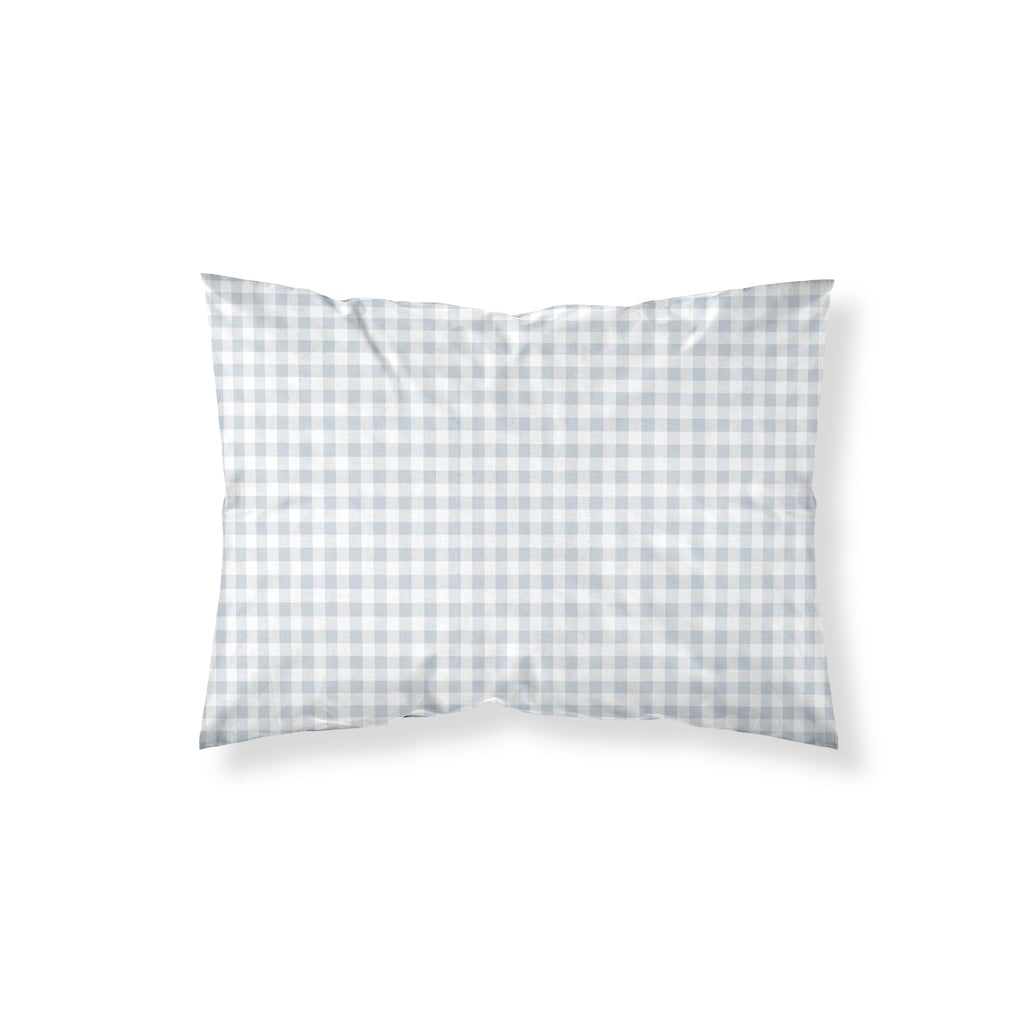 Funda de almohada Calafat Azul Claro percal 200 hilos