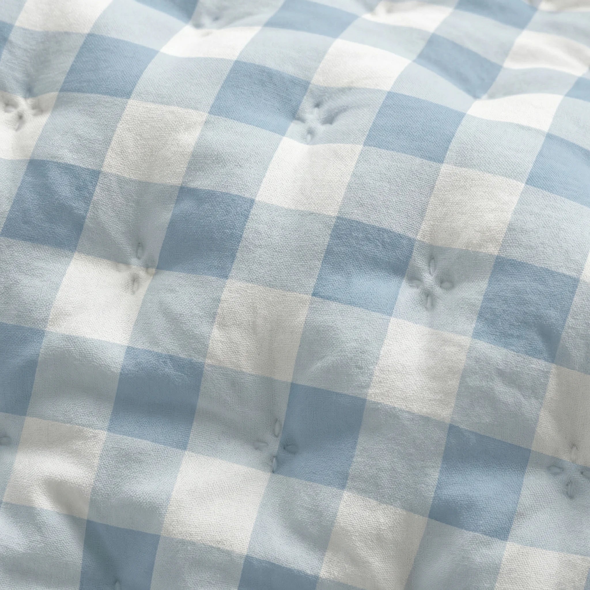 Couette Bouti imprimée bleu clair Calafat avec un toucher doux