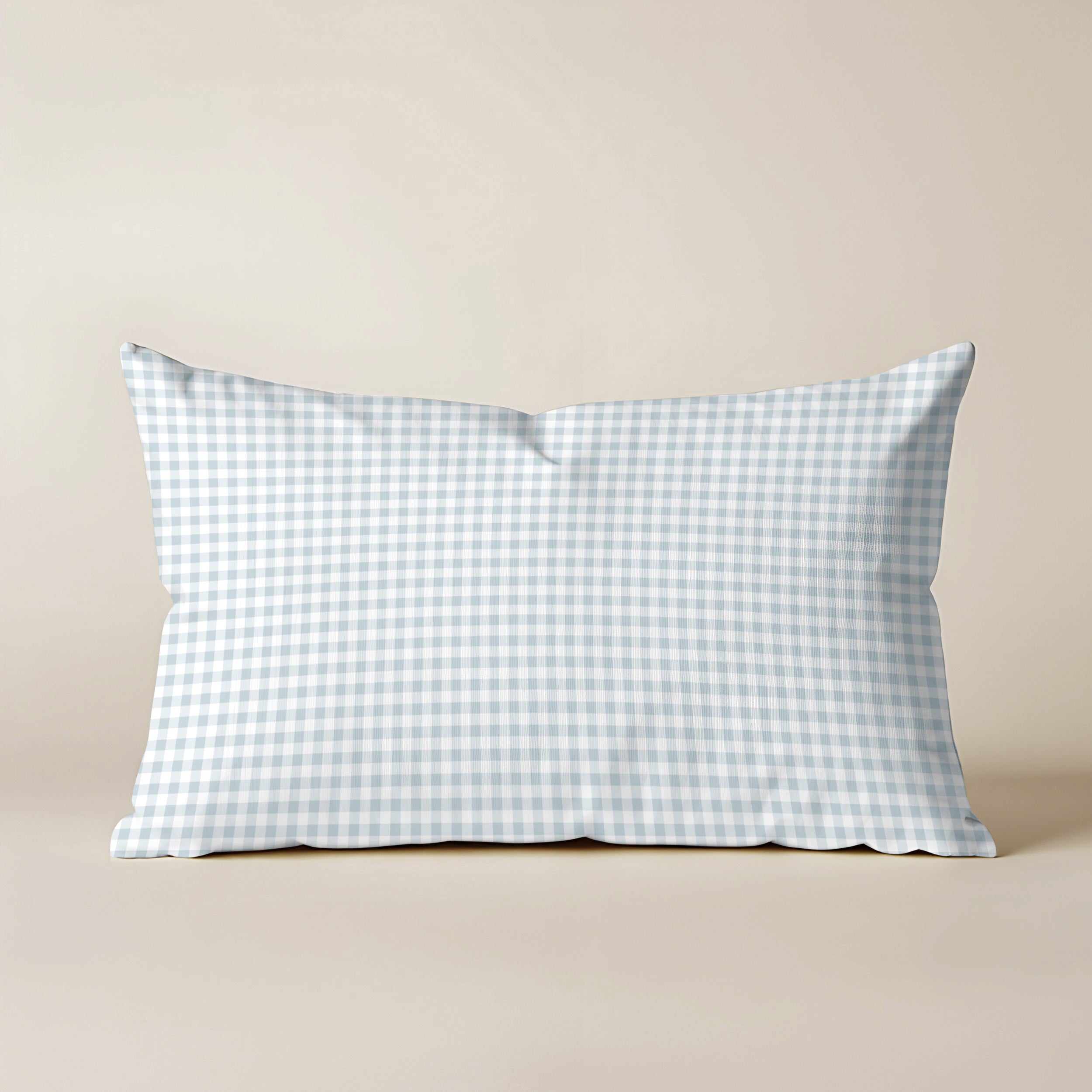 Funda de cojín 100% algodón 30x50 cm Calafat Azul Claro Pequeño