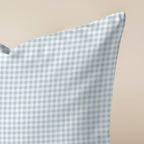 Funda de cojín 100% algodón 50x50 cm Calafat Azul Claro Pequeño