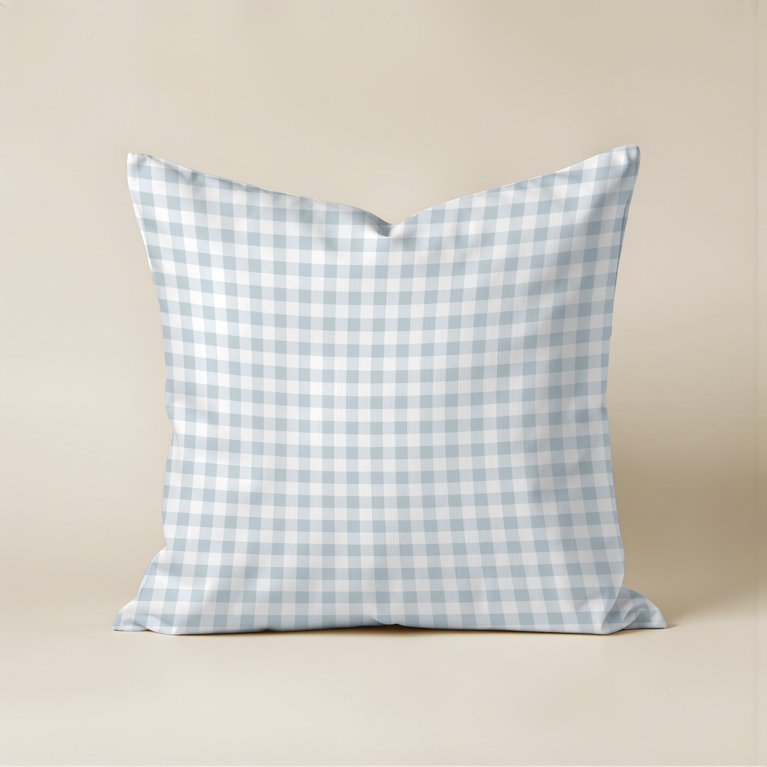 Funda de cojín 100% algodón 50x50 cm Calafat Azul Claro