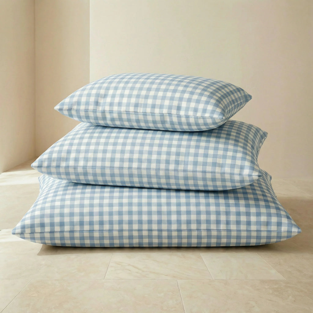Stain-resistant pet bed cover Calafat Light Blue
