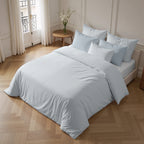 Funda nórdica Calafat Azul Claro percal 200 hilos