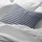 Funda de almohada Calafat Marino percal 200 hilos