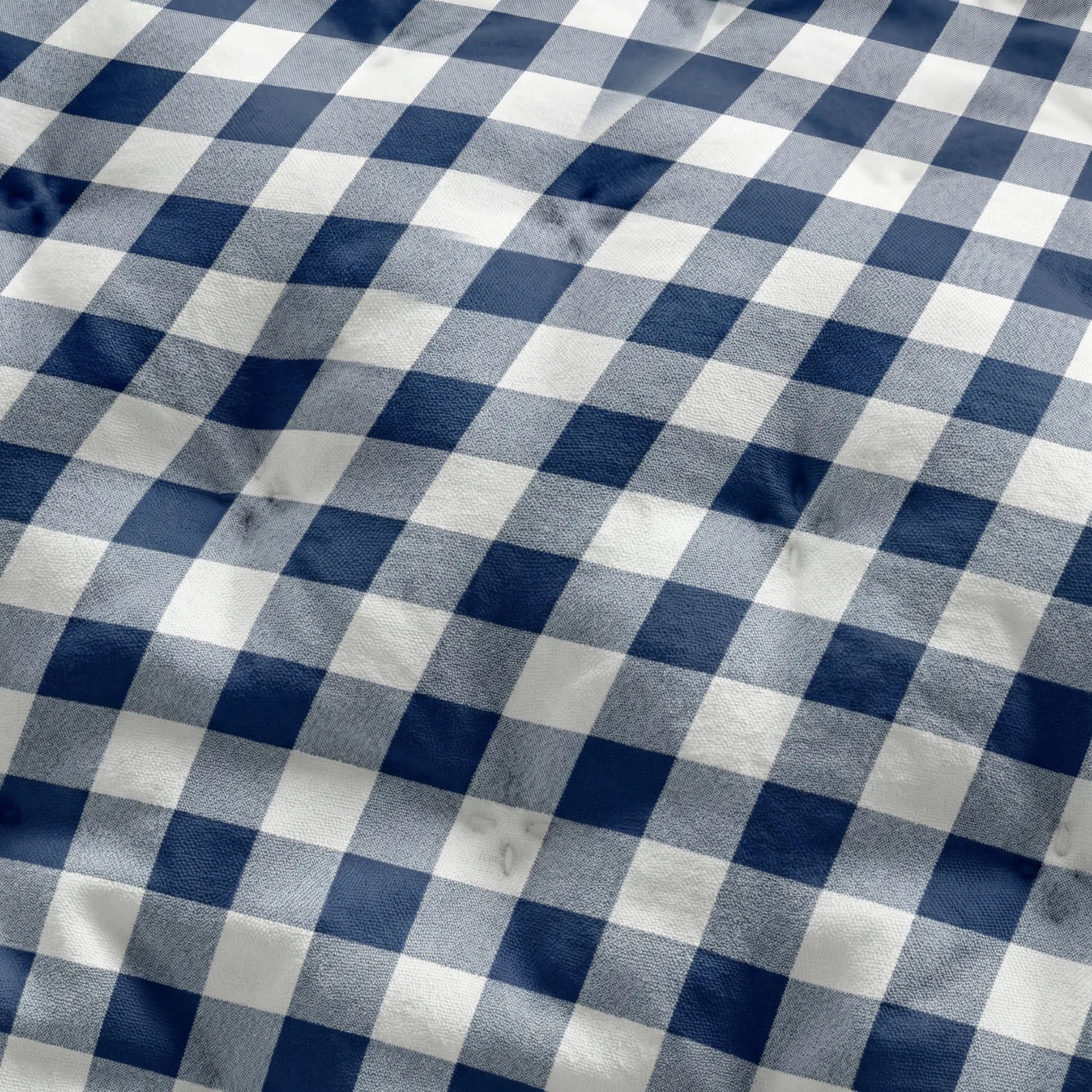 Couette matelassée imprimée bouti Calafat Marino douce au toucher