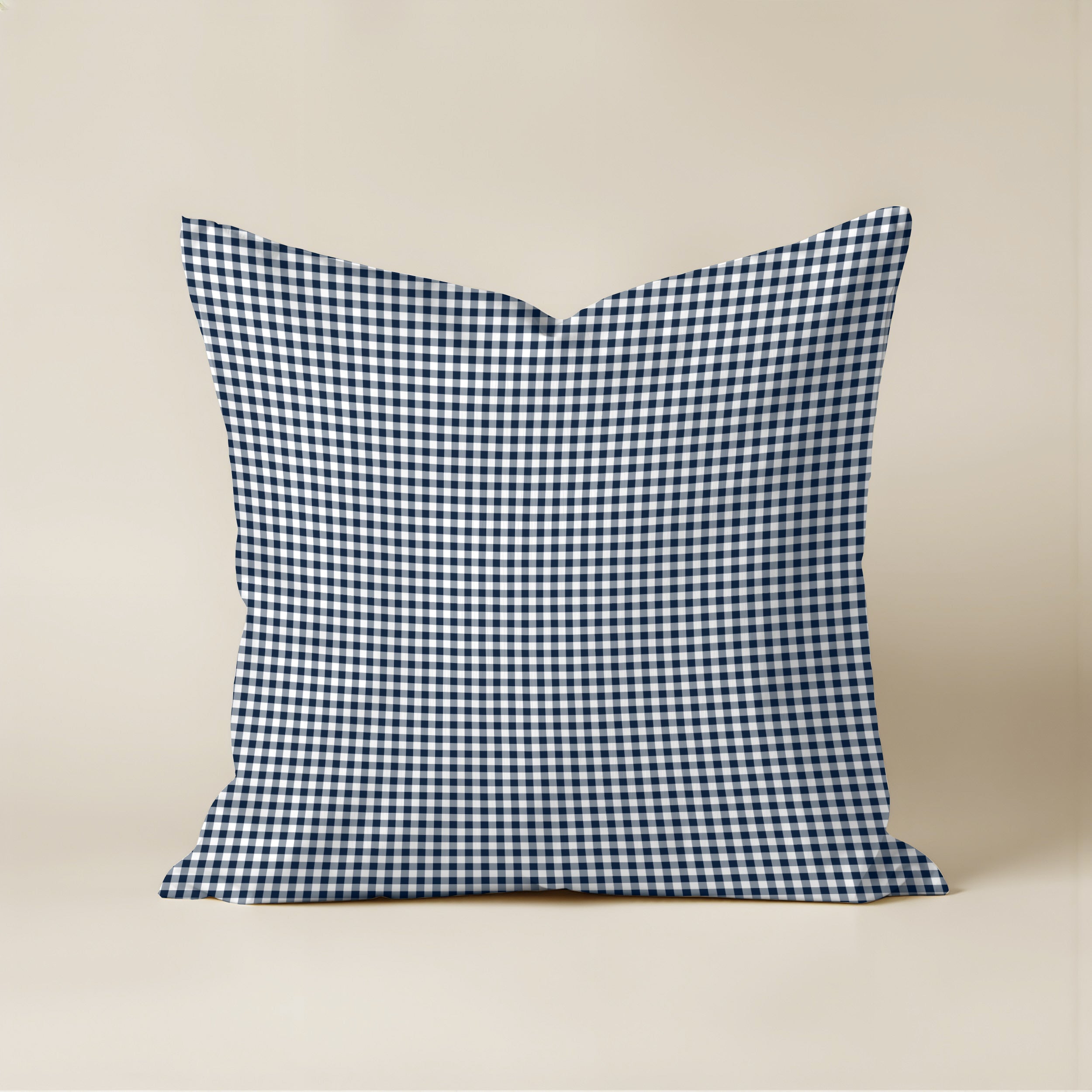 Funda de cojín 100% algodón 50x50 cm Calafat Marino Pequeño