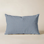 Funda de cojín 100% algodón 30x50 cm Calafat Marino Pequeño