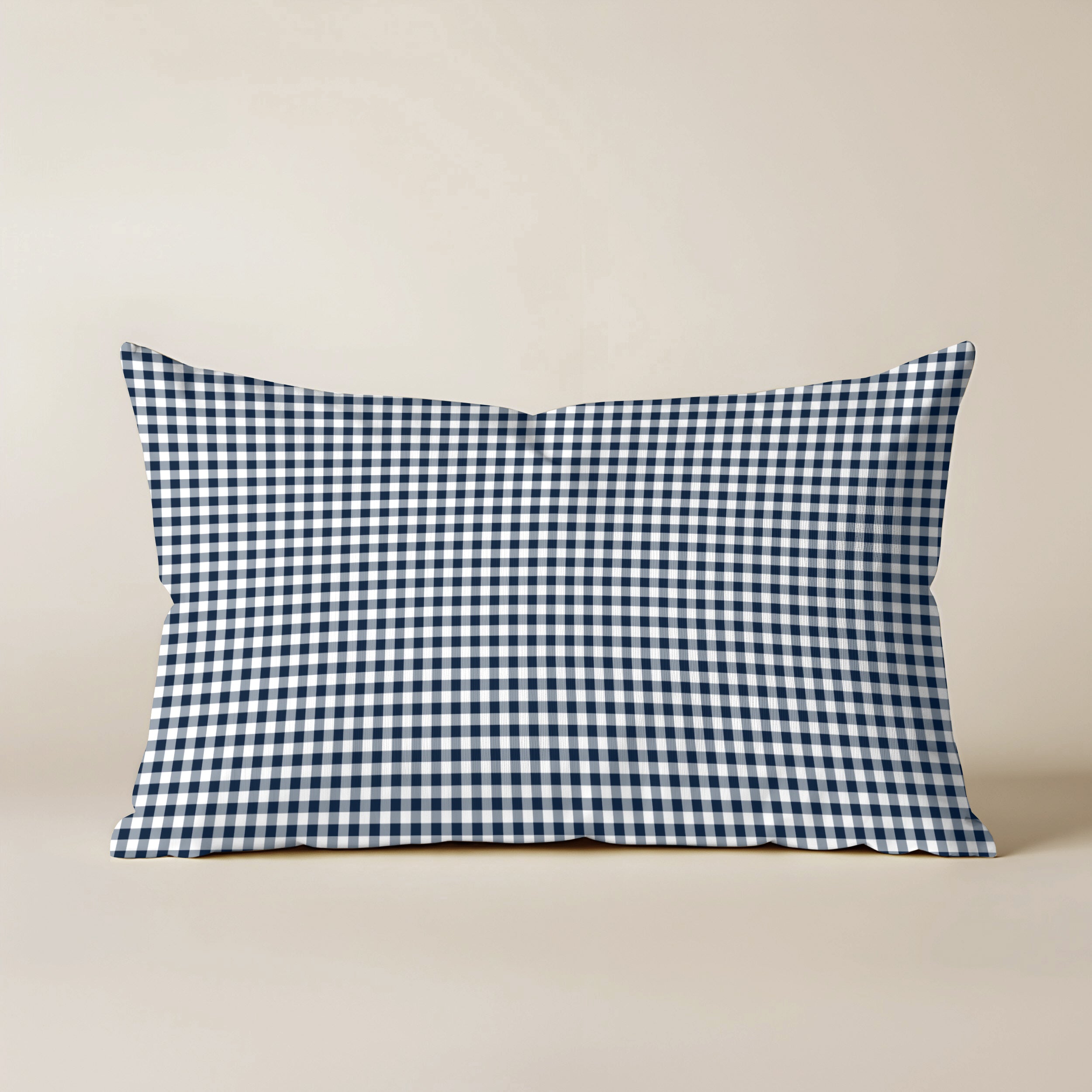 Funda de cojín 100% algodón 30x50 cm Calafat Marino Pequeño