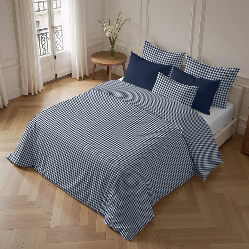 Funda nórdica Calafat Marino percal 200 hilos