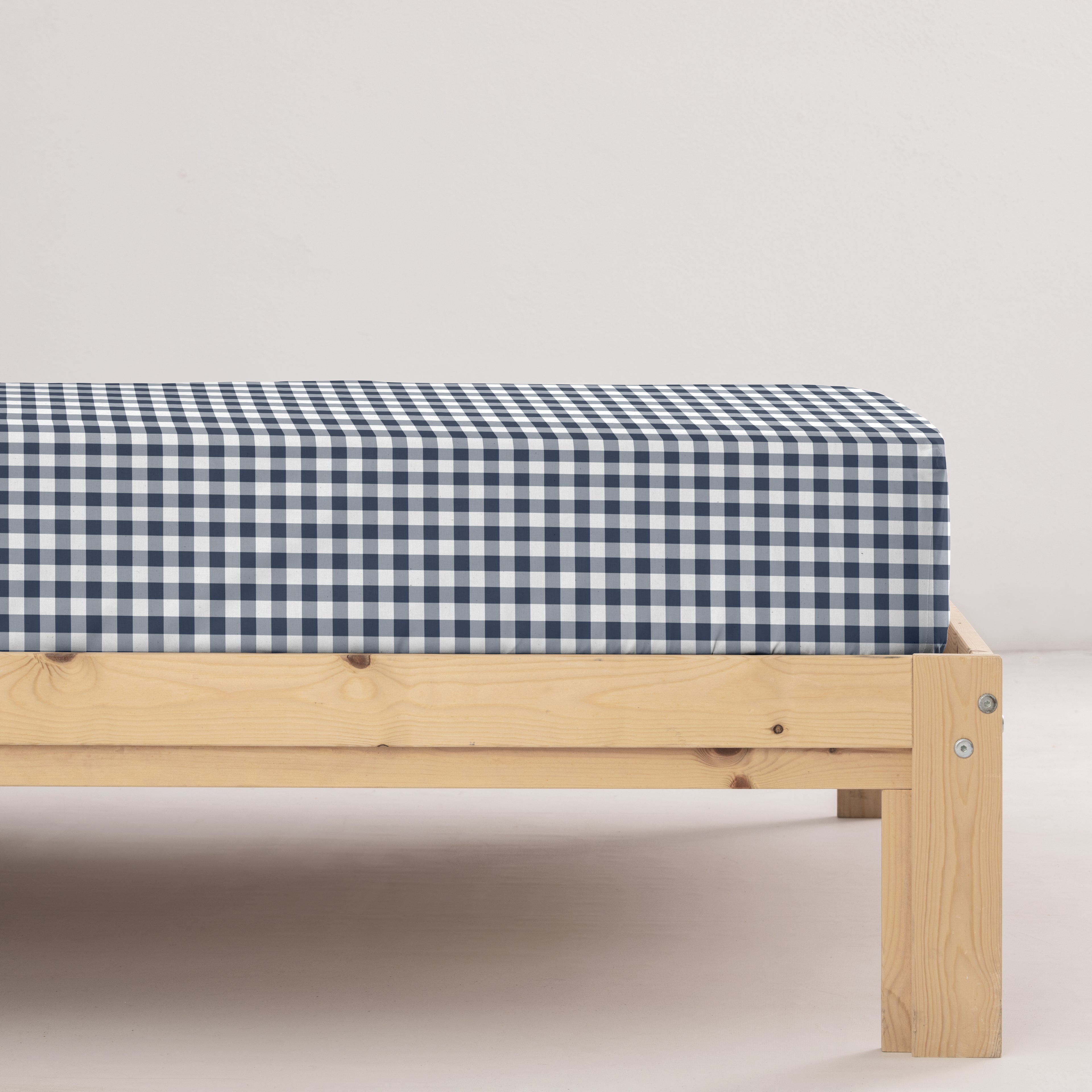 Drap-housse Calafat Marino percale 200 fils