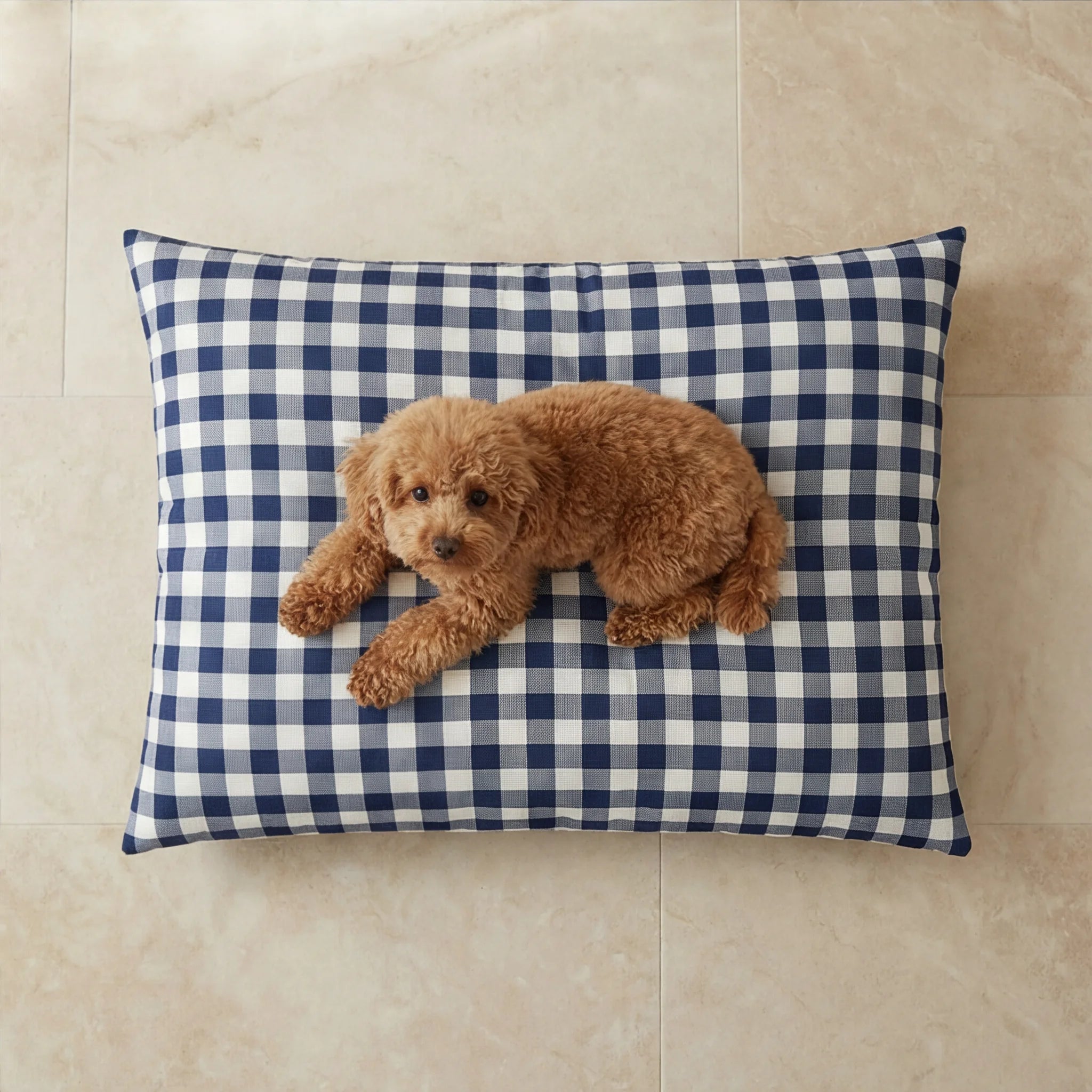 Stain-resistant pet bed cover Calafat Marino