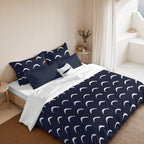 Calella Blue Duvet Cover 200 Threads