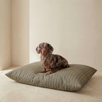 Canela stain-resistant removable pet bed