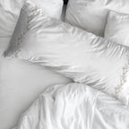 Taie d'oreiller en percale Castalla, 200 fils au pouce carré