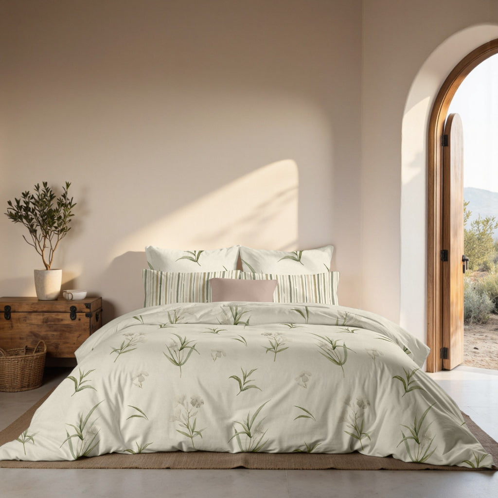 Chelva 300 thread poplin duvet cover