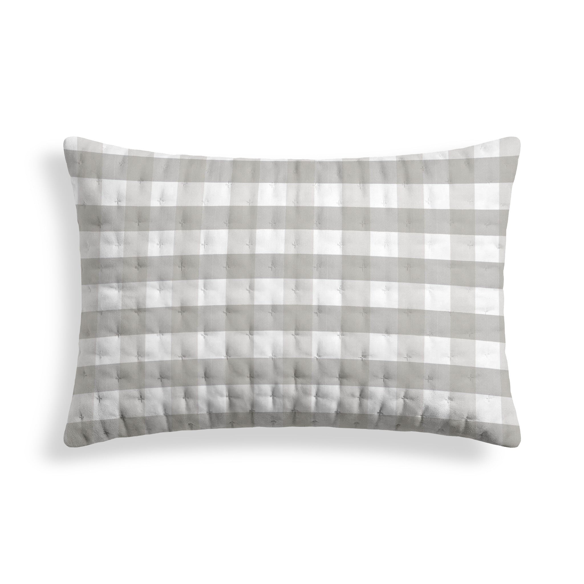 Chivi Stone Printed Quilted Pillowcase 50x80 cm