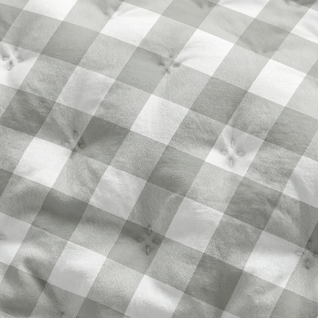 Colcha boutí estampada Chivi Piedra tacto suave