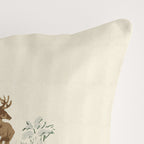 100% cotton cushion cover Cerf B 50x50 cm
