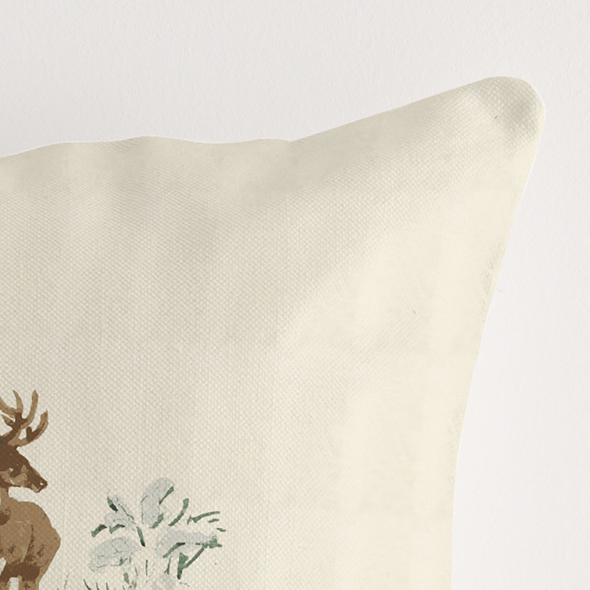 100% cotton cushion cover Cerf B 50x50 cm