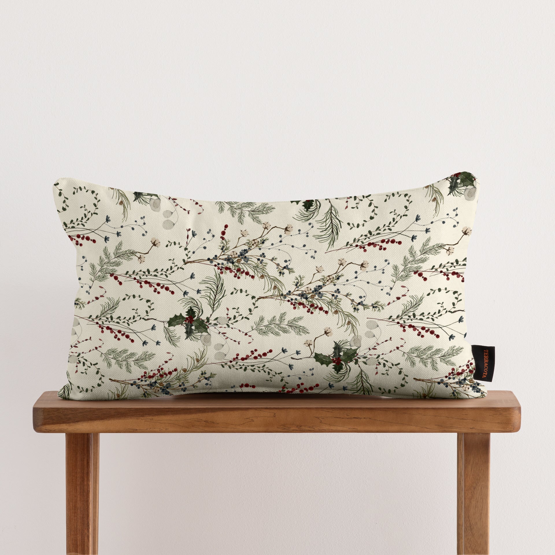 100% cotton cushion cover Christmas Mistletoe 2-100 30x50 cm