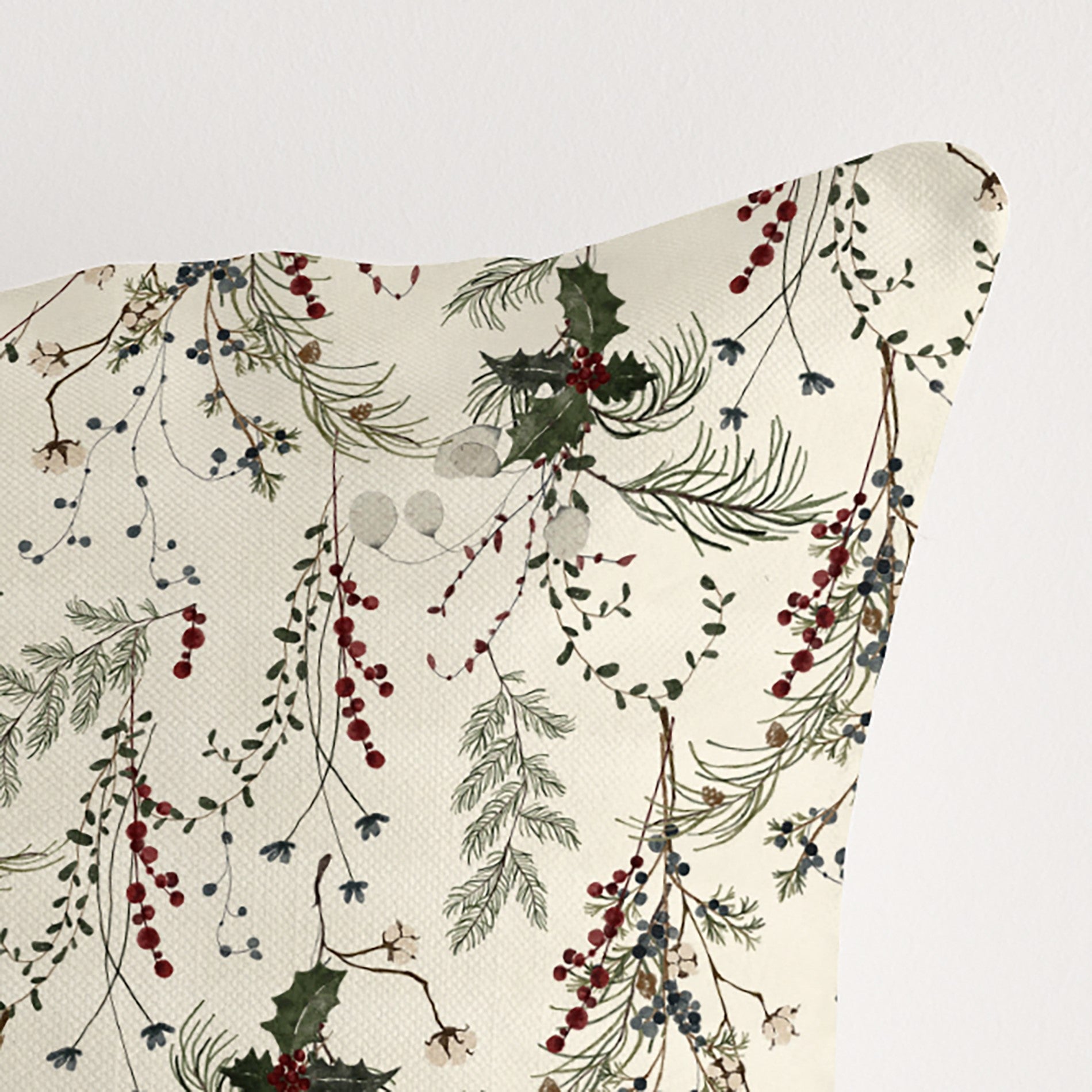 100% cotton cushion cover Christmas Mistletoe 2-100 50x50 cm