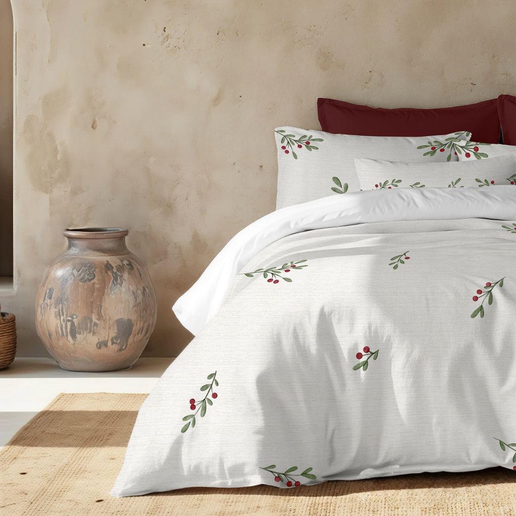 Duvet cover with Christmas Twig clicks