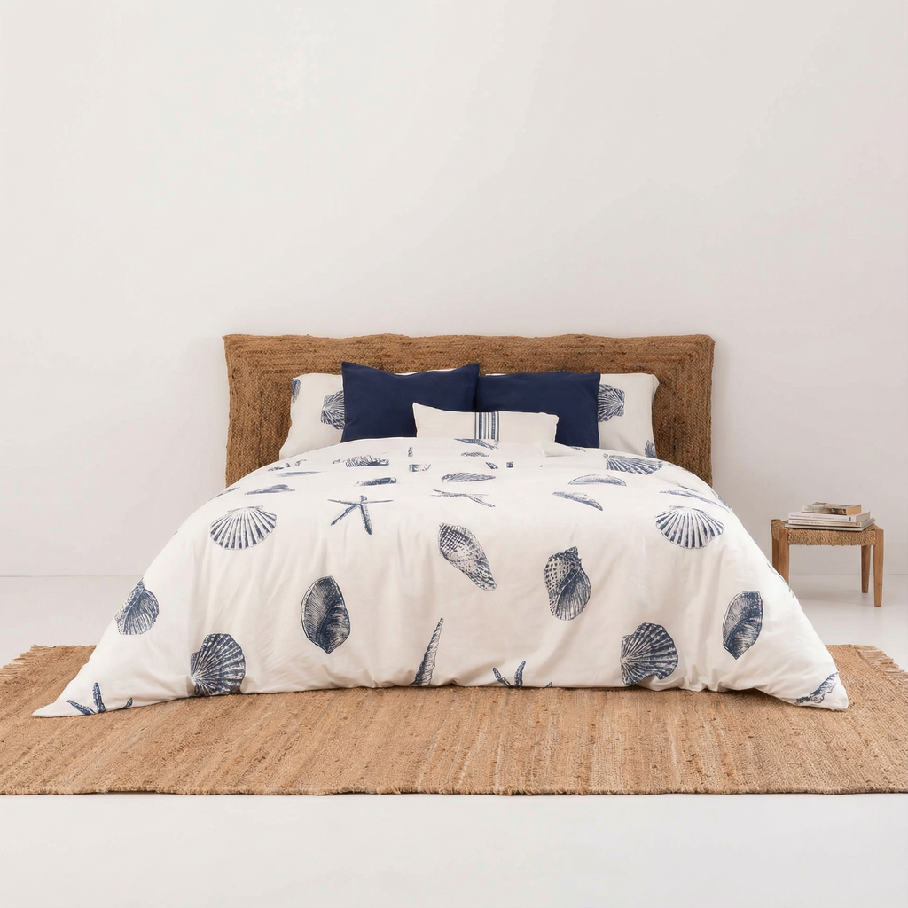 Dénia 200 thread count percale duvet cover