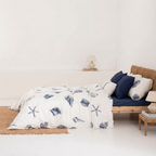 Dénia 200 thread count percale duvet cover