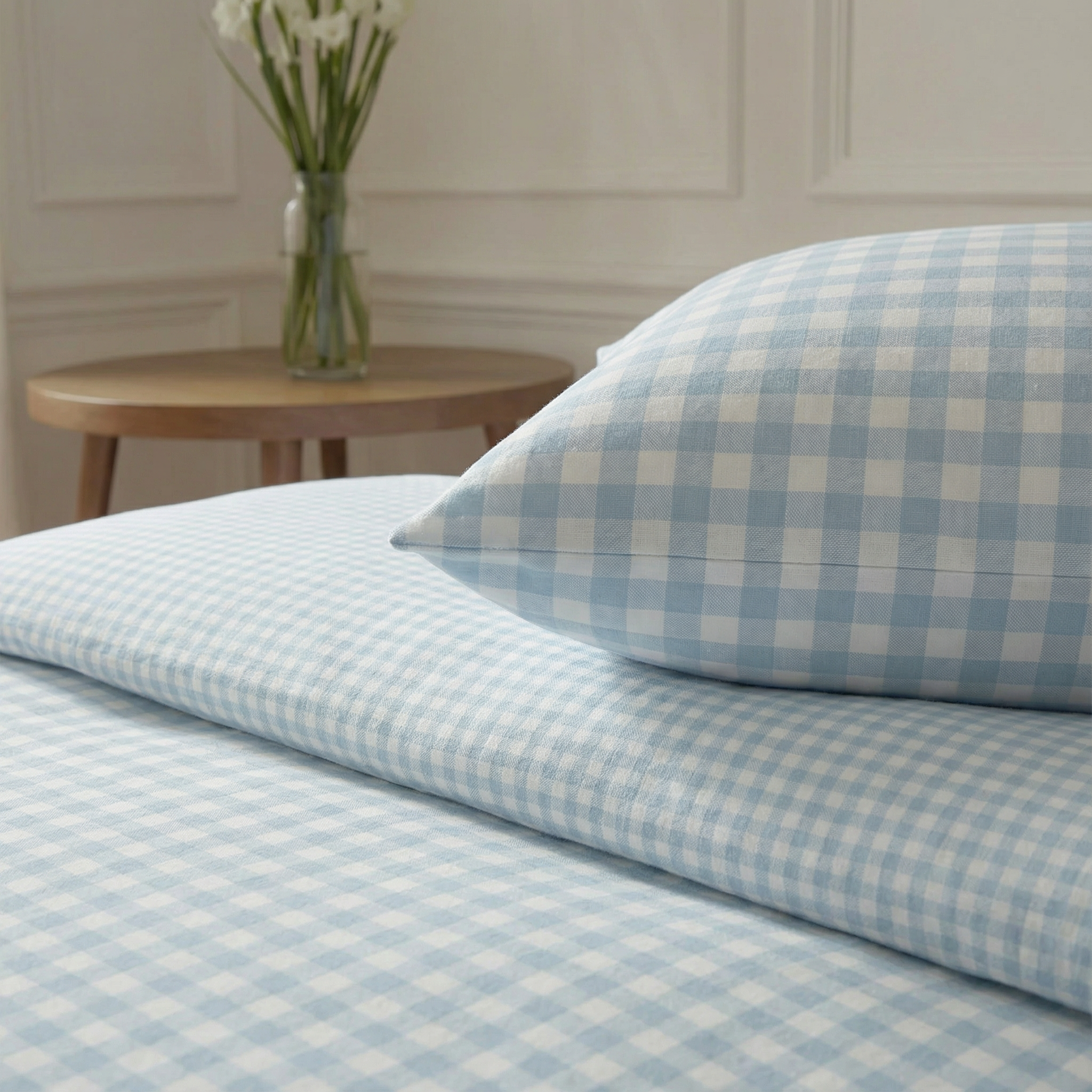 Funda nórdica Calafat Azul Claro percal 200 hilos