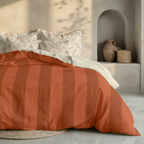 Romani Duvet Cover Tile Percale 200 thread count