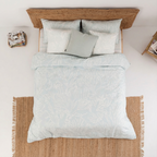 Estarit Mint 200 Thread Count Percale Duvet Cover