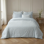Funda nórdica Calafat Azul Claro percal 200 hilos