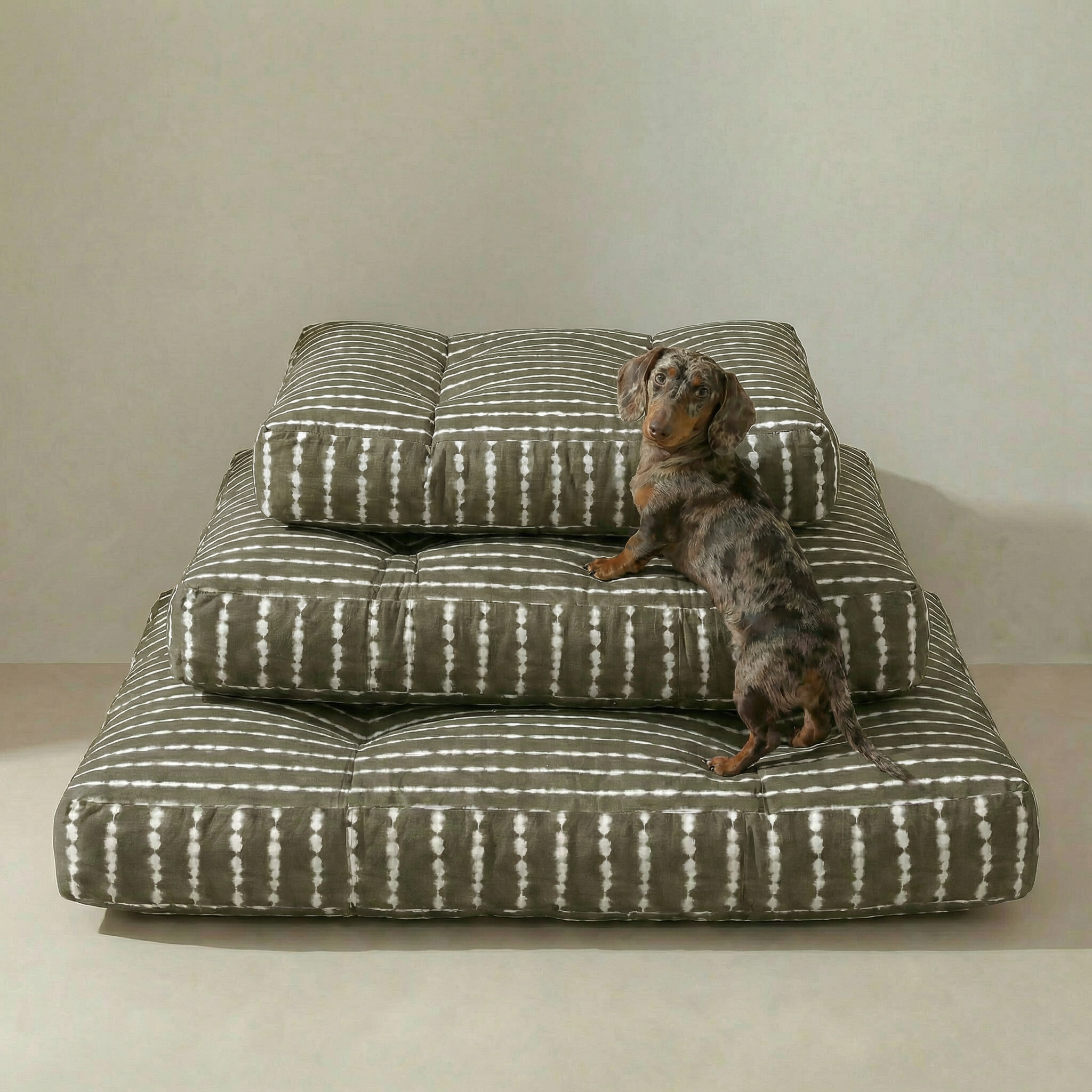 Cama para mascota gruesa y acolchada con acabado antimanchas Bolton 6