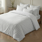 Daimus percale duvet cover, 200 thread count