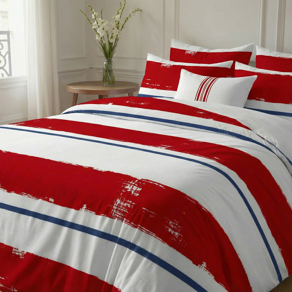 Moraira 200 thread count percale duvet cover