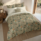 Aspe percale duvet cover, 200 thread count