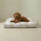 Cama para mascota gruesa y acolchada con acabado antimanchas Lolani
