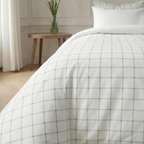 Daimus percale duvet cover, 200 thread count