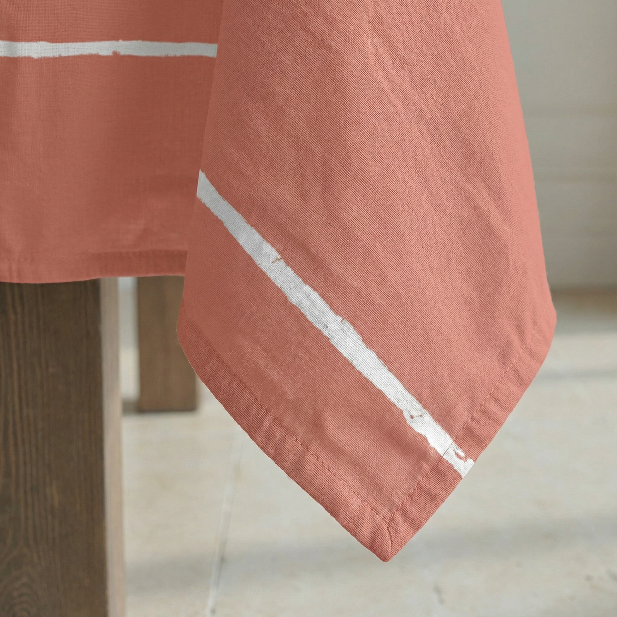 Drap housse Begur Coral percale 200 fils