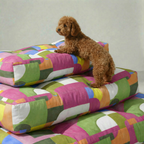 Dundee Thick Padded Pet Bed with Stain-Resistant Finish