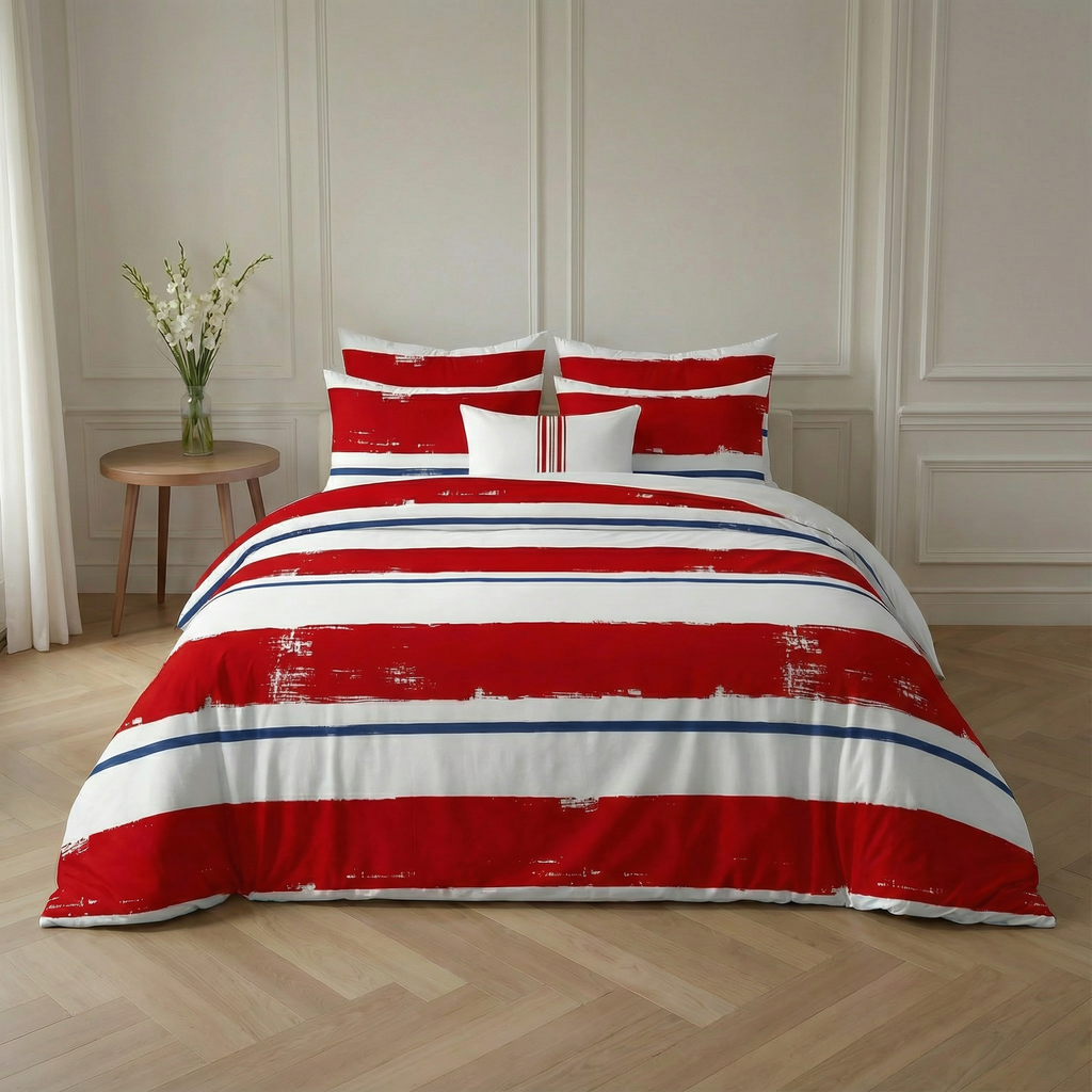 Moraira 200 thread count percale duvet cover
