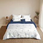 Mareny percale duvet cover, 200 thread count