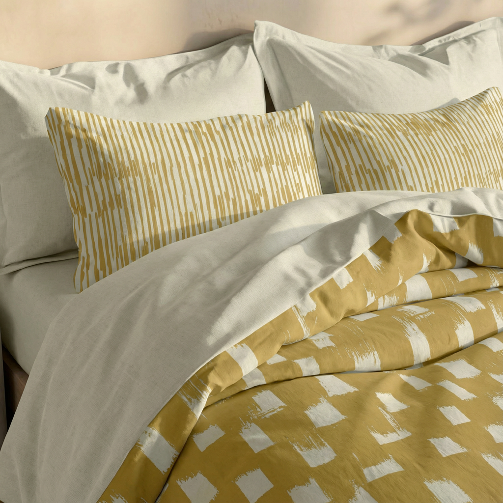 Artá 200 thread count percale duvet cover