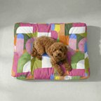 Dundee Thick Padded Pet Bed with Stain-Resistant Finish