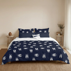 Oropesa Blue Duvet Cover 200 Threads