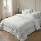 Housse de couette Altea en percale, 200 fils au pouce carré