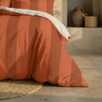 Romani Duvet Cover Tile Percale 200 thread count